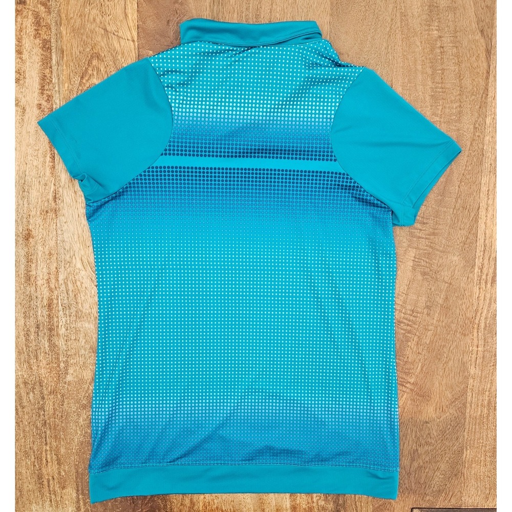 Nike Golf Tour Performance Polo Women's M Teal Blue Dri-FIT Athletic - Picture 6 of 6